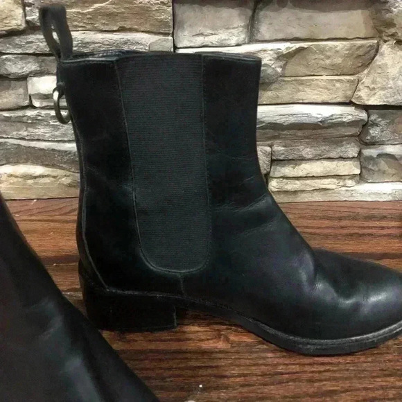 Cole Haan Air Evan Women’s 6.5 B Black Leather Short Boot D35597 Waterproof - Picture 13 of 15
